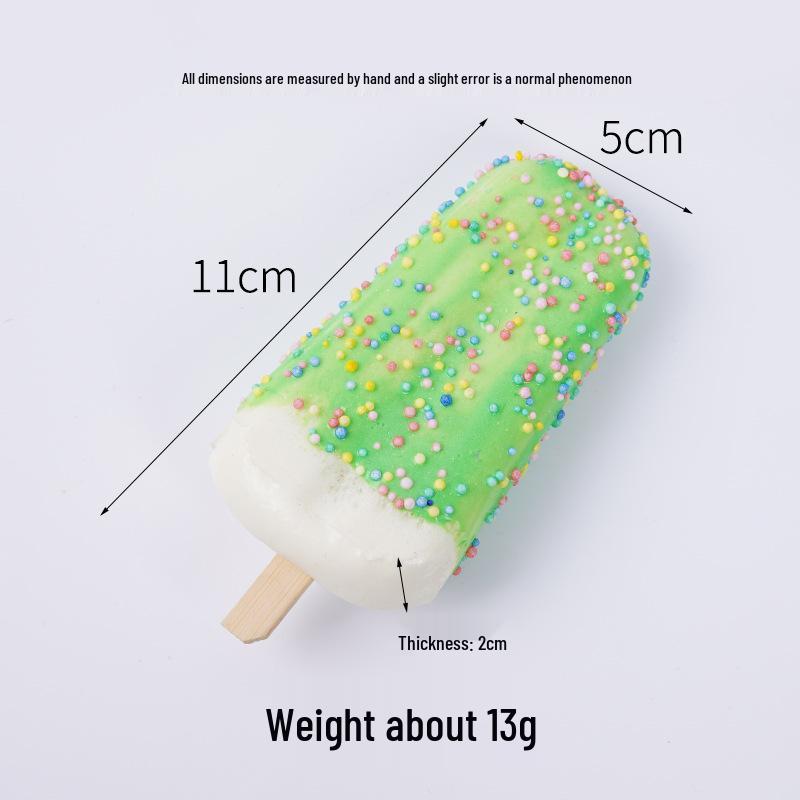

Summer Ice Cream Popsicle Model for Home Display, Kitchen Decor, and Photography Props