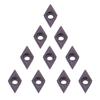 10pcs CNC Carbide Tips Inserts Blade Cutter Lathe Turning Tool With Box