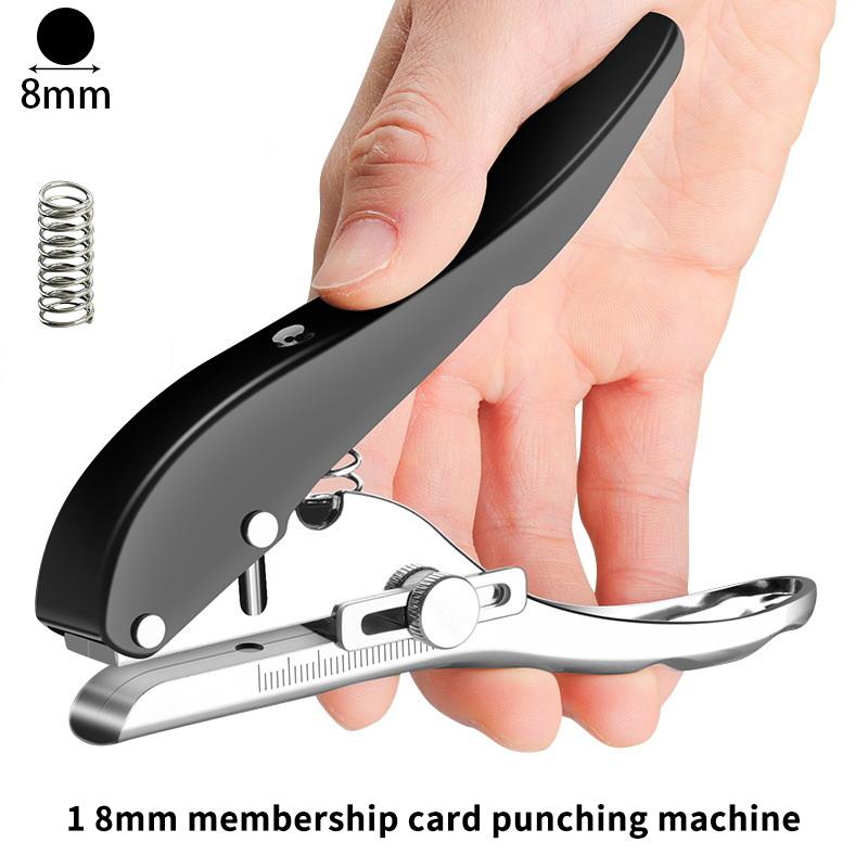 

8/10mm Manual Hole Punch & Opener Tool for Plastic/Paper, Multi-Purpose for DIY, Crafts & Masking