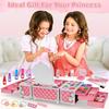 Kids Makeup Kit for Girl - Kids Makeup Kit Toys for Girls, Play Real Makeup Girls Toys, Washable Make Up for Little Girls
