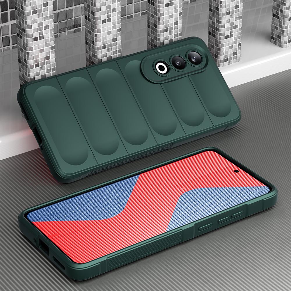 

KEYSION Противоударный чехол для OnePlus Nord CE 4 5G 1+ Ace 3V Нескользящая мягкая силиконовая задняя крышка для телефона для OnePlus Ace 3V Nord CE4 for OnePlus Ace 3V зелёный