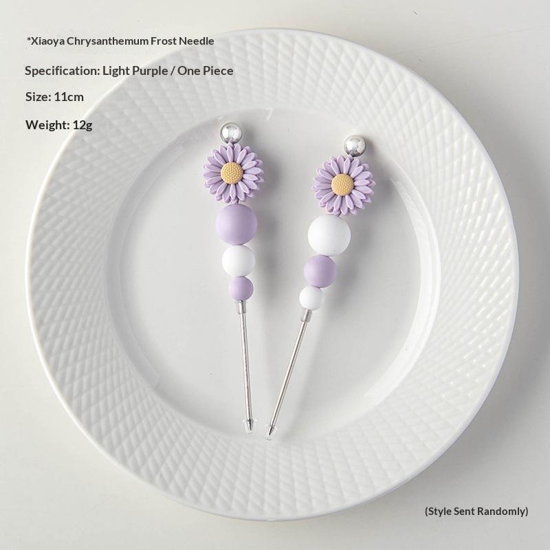 Cookie Scriber Needle Stainless Steel Cute Flower Air Vent Pin Portable for Home DIY Baking Cookie Cake Icing Decor Tool
