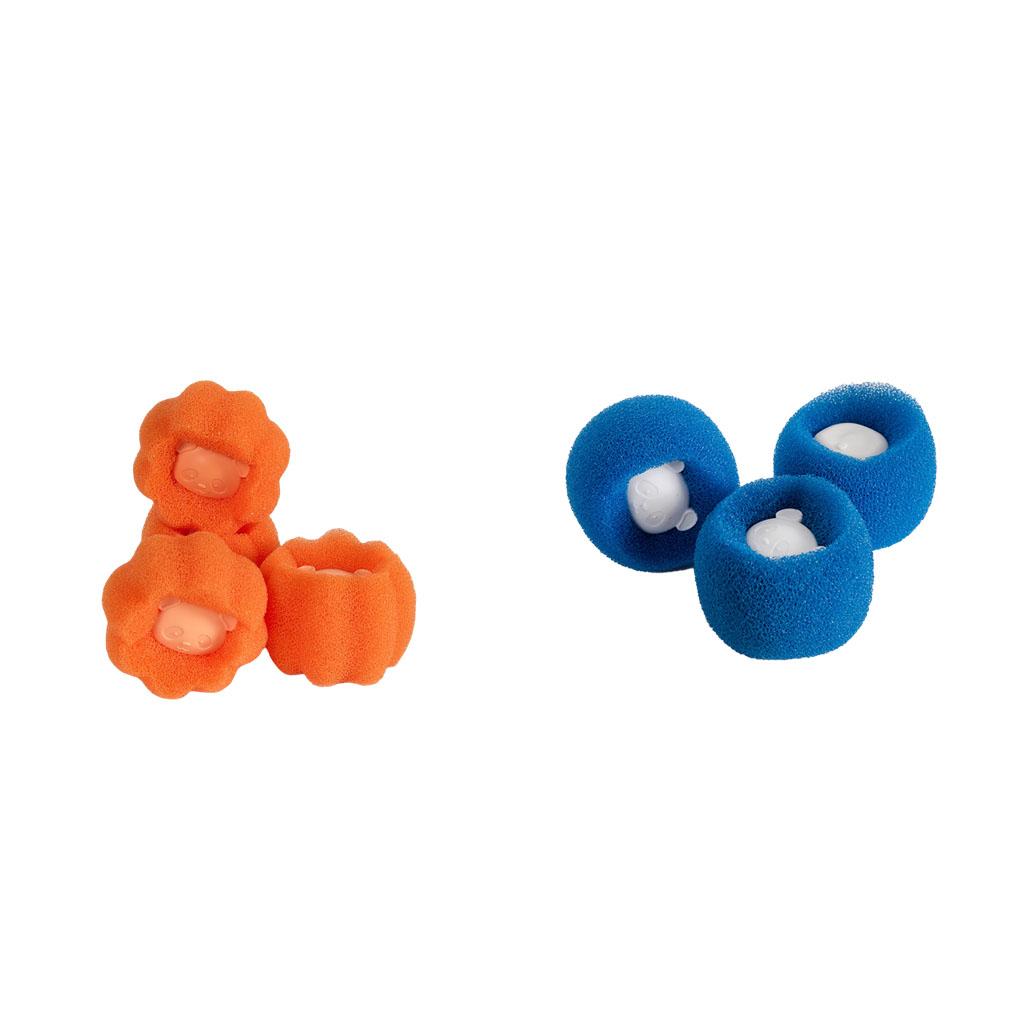 3pcs Laundry Ball Reusable Clothes Cleaning Tool Lightweight Household Filtering Balls Water-resistant Cat Dog Hairs Catcher