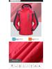 Unisex Plus Size Windproof Winter Jacket, Waterproof Warm Outerwear for Outdoor and Mountain Adventures.