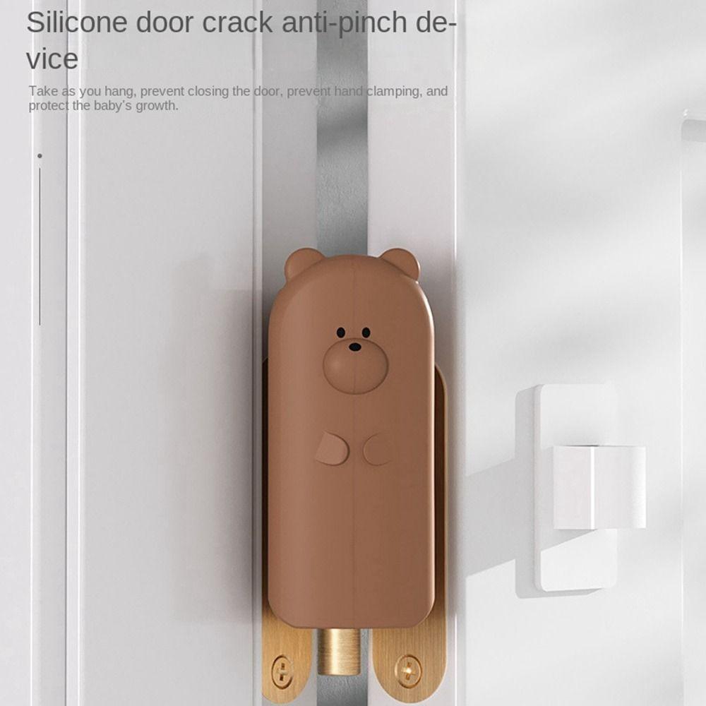 Anti-grip Door Stopper Silicone Children Security Protection New Finger Protector  Door