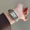 Women Square Rome Dial Watch Retro Quartz Watches Leather Strap Wristwatches