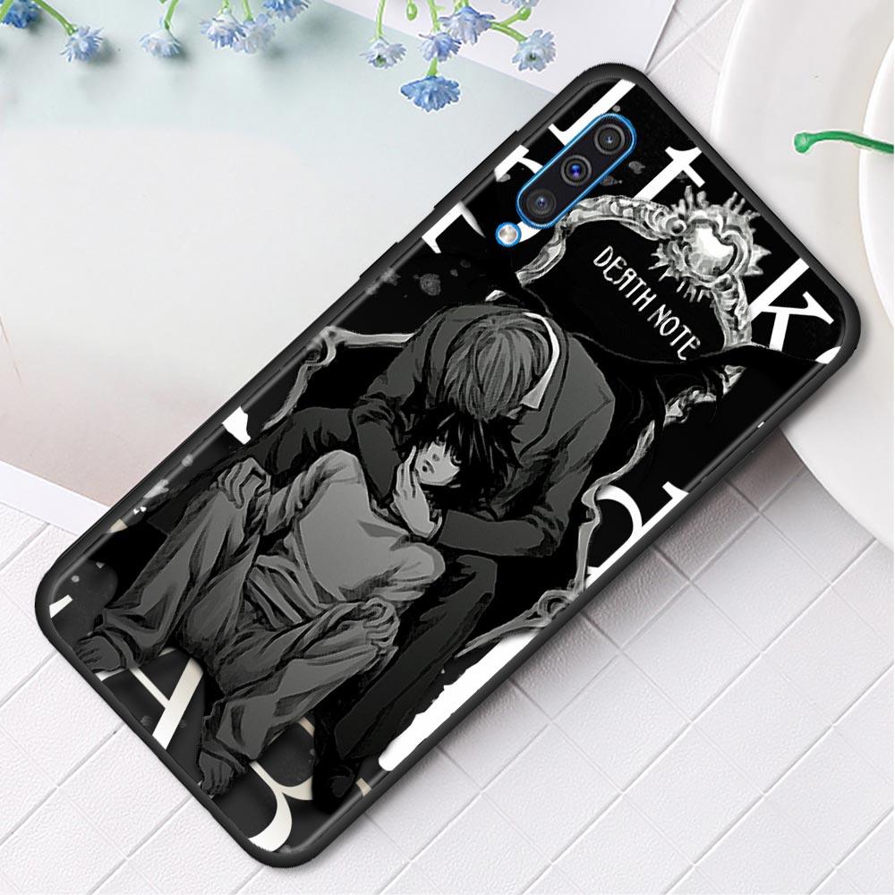 Anime Death Note Ryuk and Yagami Light For Samsung A50 A30 A30s A20s A20e A20 A10 M51 M31 M31s M30s M62 M52 M22 M12 M11 M21 Case