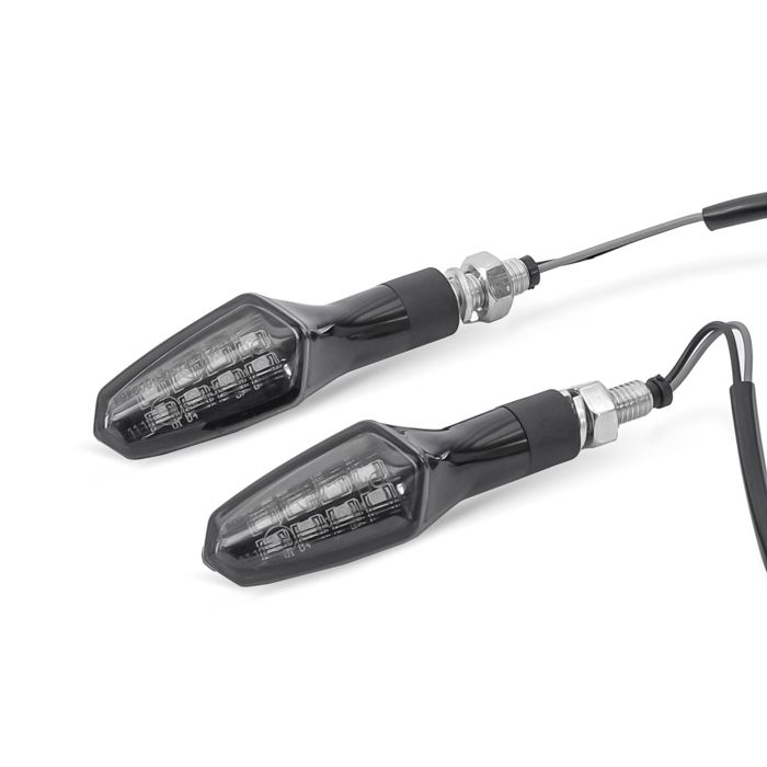 Clignotants moto LED Lumitecs KP18 2 pièces