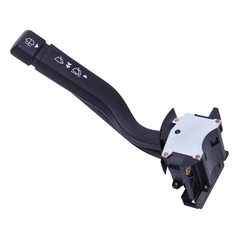 Wiper Stalk Control Unit with Printed Function Symbols, Black ABS Vehicle Component for Transit MK4 Replacing a Damaged or Worn Wiper Control