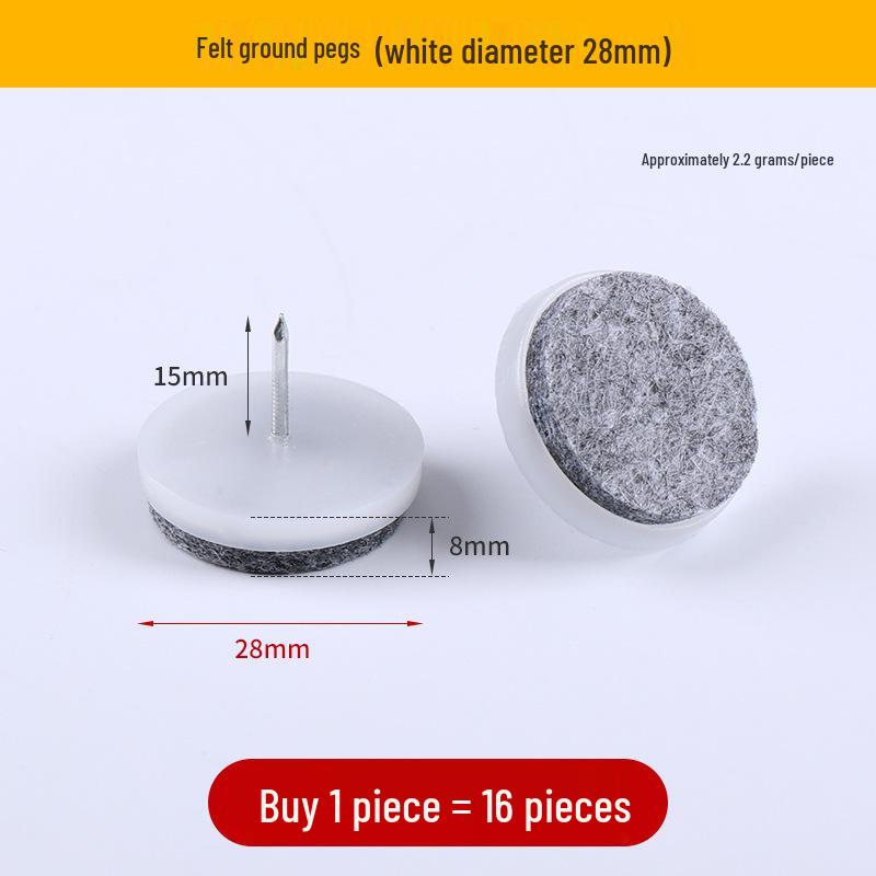 Moisture-Proof Felt Furniture Leg Pads for Tables and Chairs