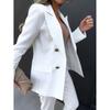 Tooxika New Autumn And Winter Casual Solid Color Double-breasted Suit Jacket