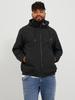 Winter Jacket Jack & Jones Jjebasic Softshell Hood Noos Pls (12236331) Black 1