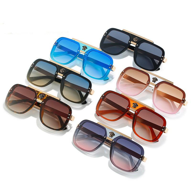Damen Metall dekorative trendige Sonnenbrille grenzüberschreitende Retro Herren Schatten hohe Qualität cool Strand Reise