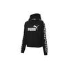 (WMNS) Amplified Cropped Hoodie 'Black' Women's 583808-01