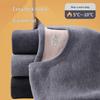 Men's & Women's Warm Velvet Underwear Set - Autumn/Winter, Cationic Brushed, Camel Hair