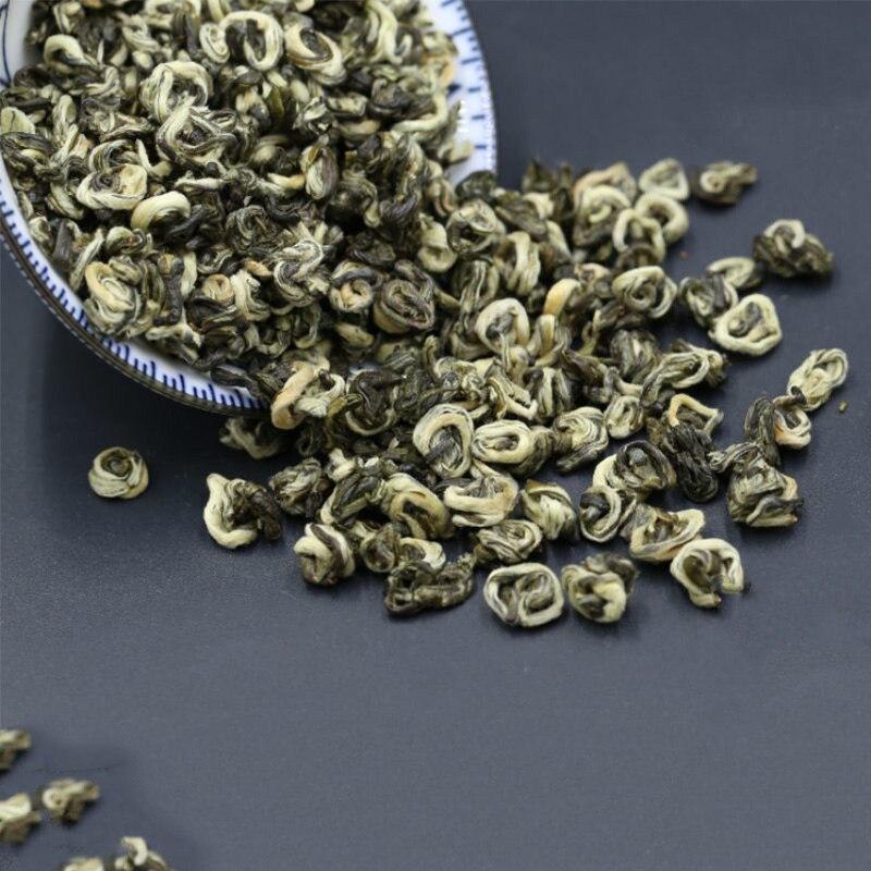 2023 Natural Tea Green Piluochun Green Tea Loose Leaf with Jasmine Floral Scent 250g