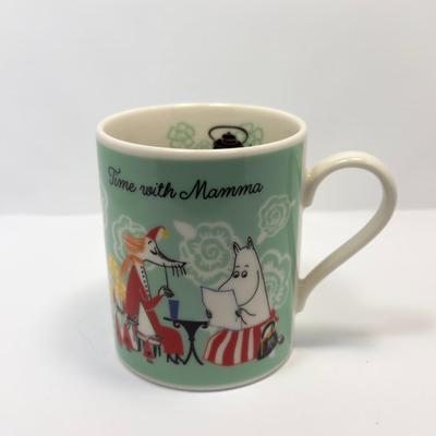 Yamaka Shoten Moomin Mother's Day Green Mug Made In Japan