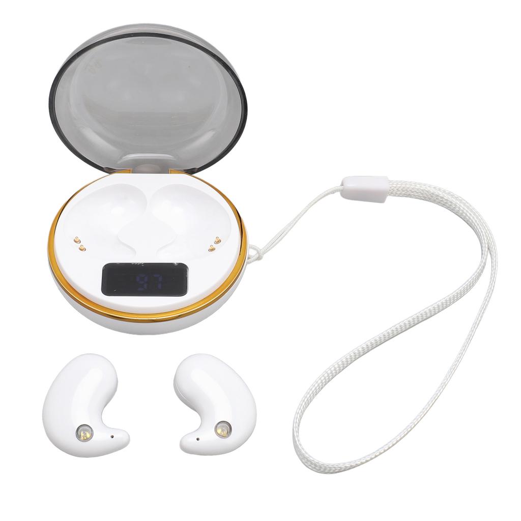 Bluetooth Sleep Earbuds BT5.3 Touch Control Invisible Earbuds Wireless Bluetooth Earphone with Digital Display Charging