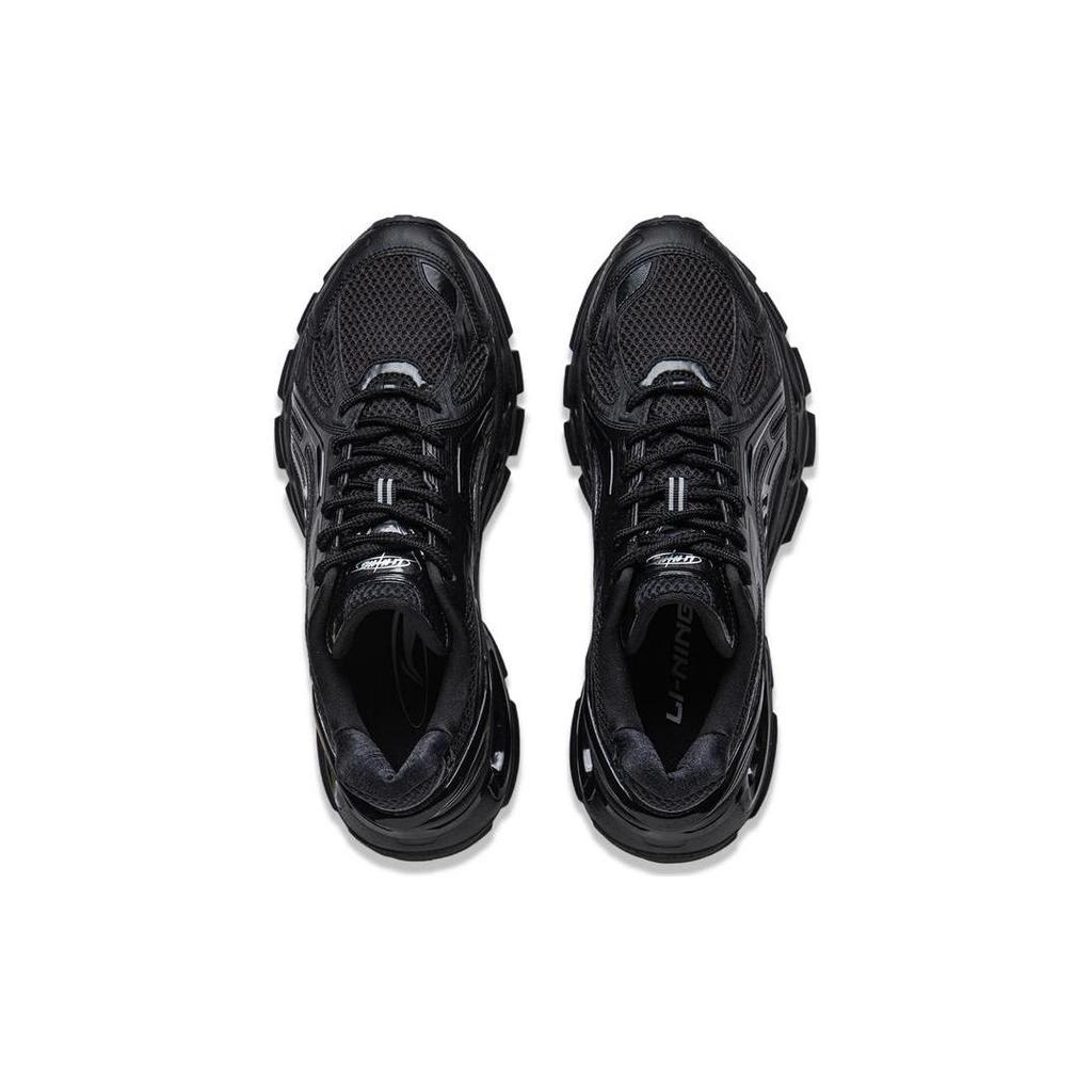 Li Ning Furious Rider BOW Slip Resistant Low top Running Shoes Men's Black AZGU007-4