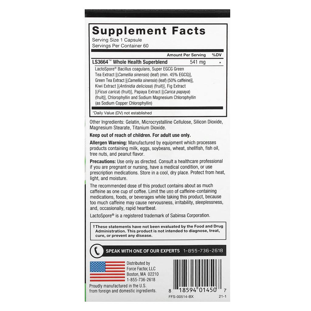 Probioslim, Digestive Support + Weight Management, 60 Capsules