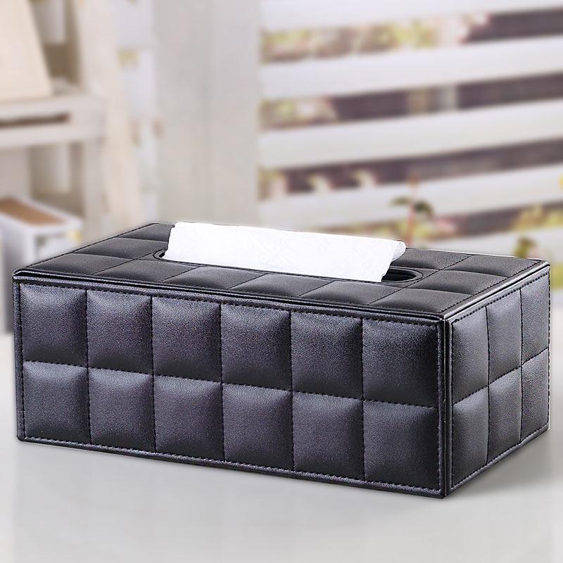 Premium Leather Tissue Box for Living Room, Coffee Table, Home, Hotel, or Restaurant - Stylish and High-Quality