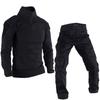 Men Clothing Green Tactical Suits Outdoor Uniform Training Suit Hunting Shirts Cargo Pants Paintball Mens Sets Wear Resistant
