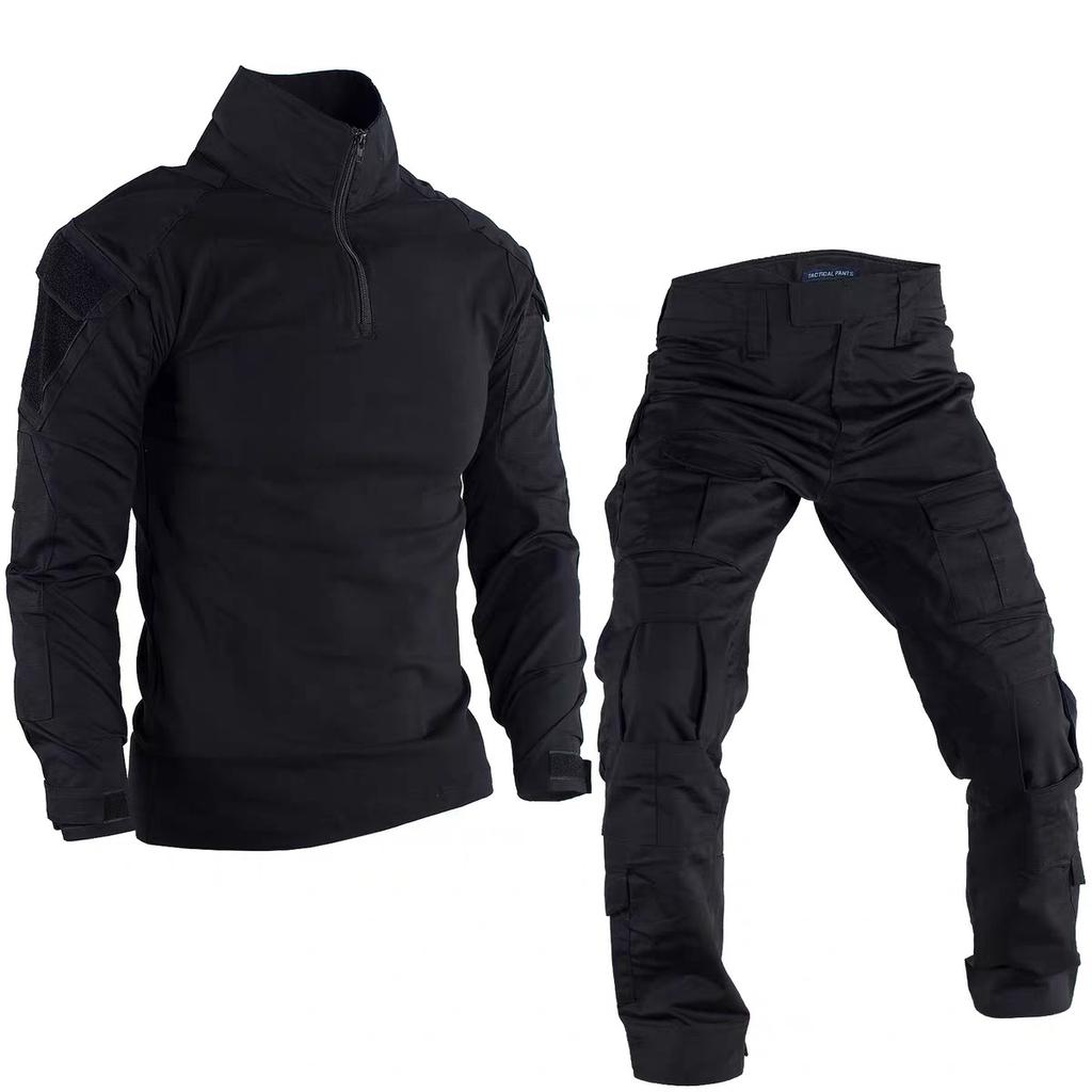 Men Clothing Green Tactical Suits Outdoor Uniform Training Suit Hunting Shirts Cargo Pants Paintball Mens Sets Wear Resistant