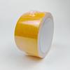 Red & White Reflective Safety Tape: High Viscosity, Waterproof, Wear-Resistant Warning Strip for Vehicles