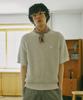 COMONINOZ Round Half Sleeve Knit [4 Color]