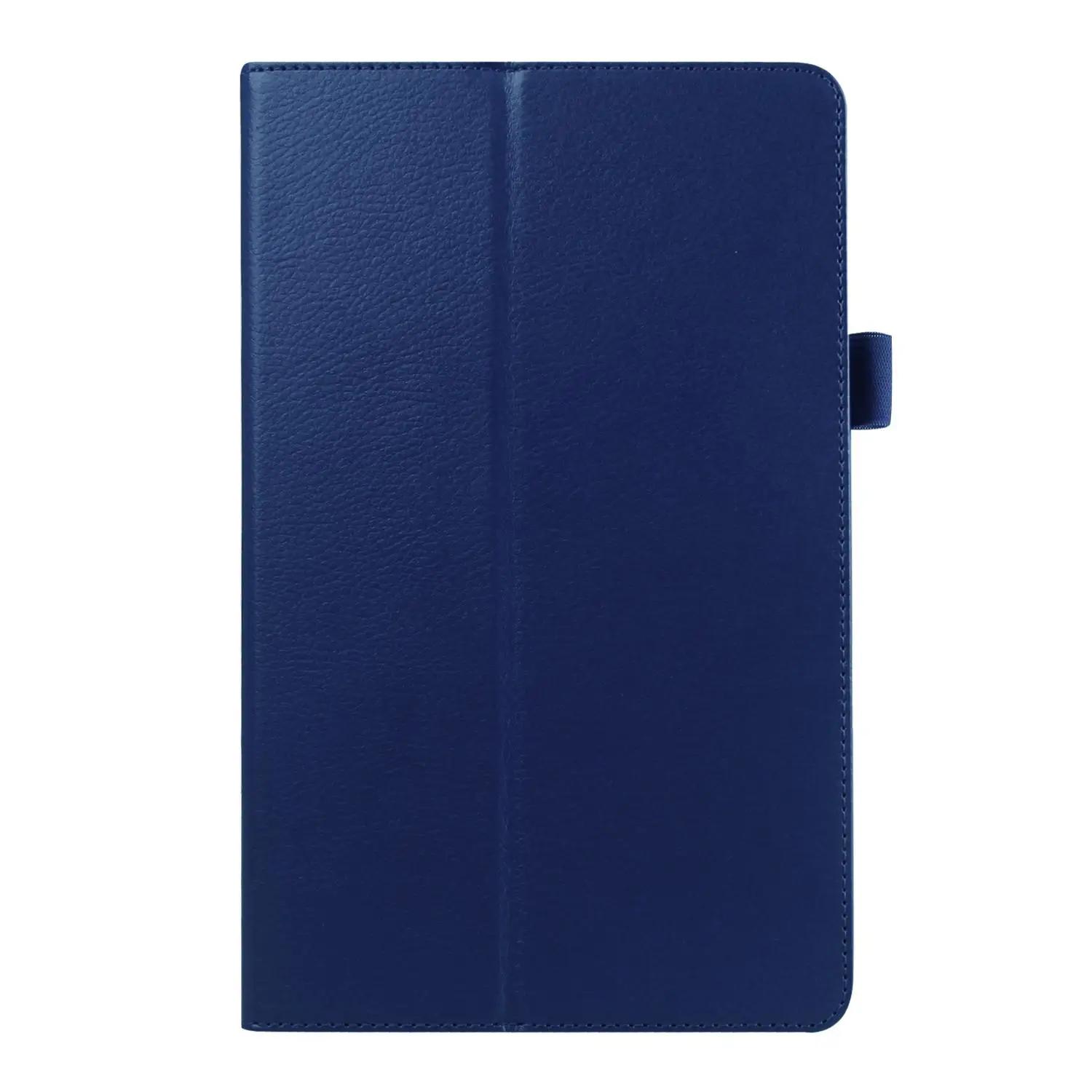 Étui pour Galaxy Tab A 10.5 Fin Cuir PU Support Pliant Housse de Protection pour Tablette Pour Samsung SM-T590 SM-T595 Étui SM-T590 SM-T595
