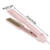Ceramic Hair Straightening Irons Dual Use Professional With 30S Fast Warm Up For All Hair Types