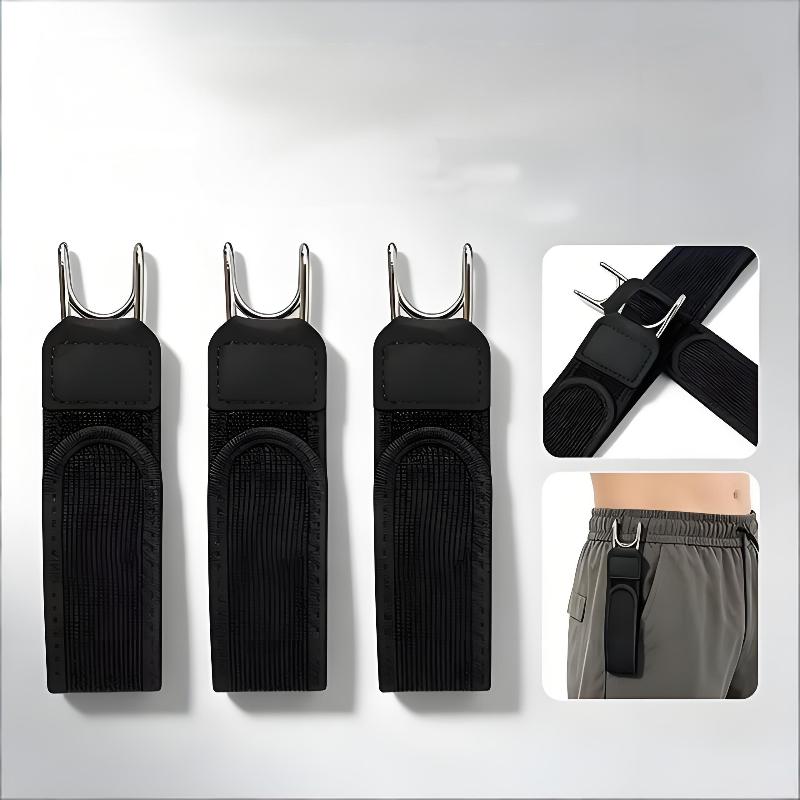 No Buckle Elastic Belt Unisex Comfortable Stretch Waist Band Easy to Use for Men Women Pants Jeans Daily Commute