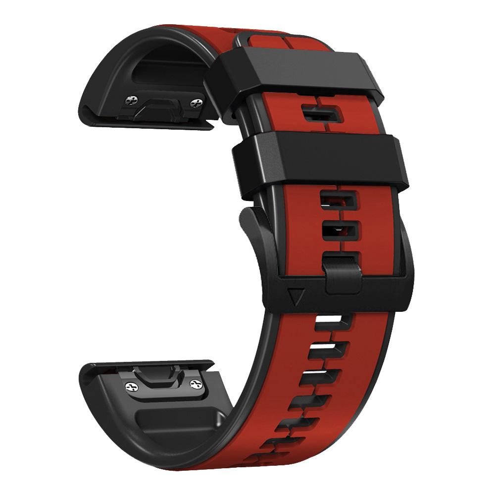 För Fenix 7 7X 6 6X 5 5X Plus Armband, Mk2 Mk2i Sport Silikonklockarmband För Garmin Epix Gen 2/MARQ/Descent G1 Solar/FR 965 955
