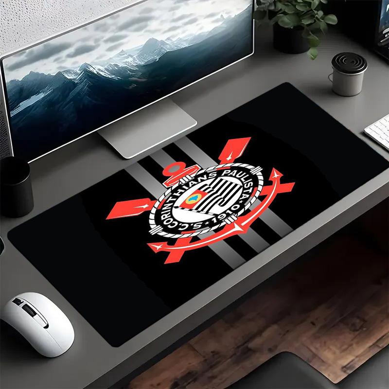 Corinthians Football Club Crest Mouse pad Mouse pad, Gaming Mouse Pad, keyboard pad, Desk Decor for computer notebook Fan Gift Birthday Gift