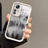 Mountain Misty Forest For Samsung Galaxy Case S24 S23 S22 S21 Ultra Plus Fe A55 A54 A53 A52 A35 A25 A15 5G Phone Y2k Cover