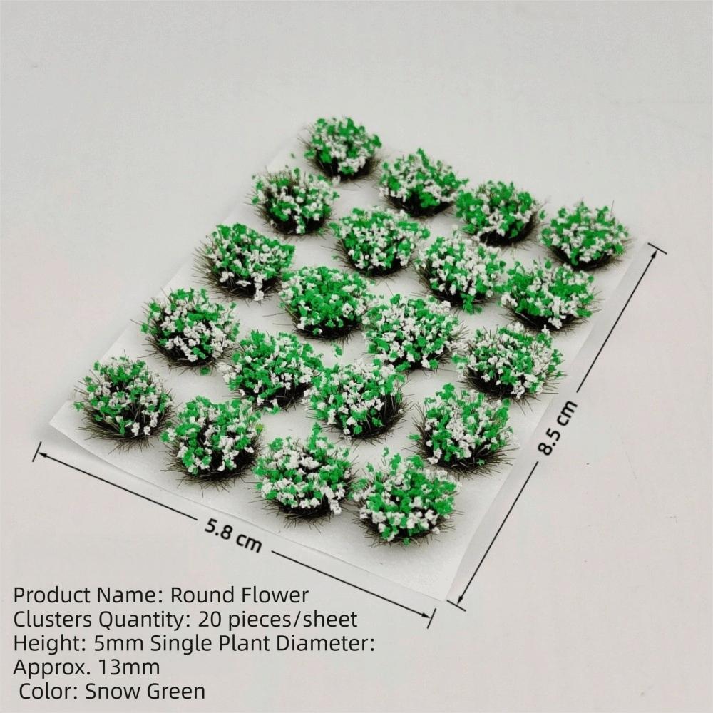 5mm Landscape Scene Making Flower Clusters Scenario Model Materials  Landscape Design