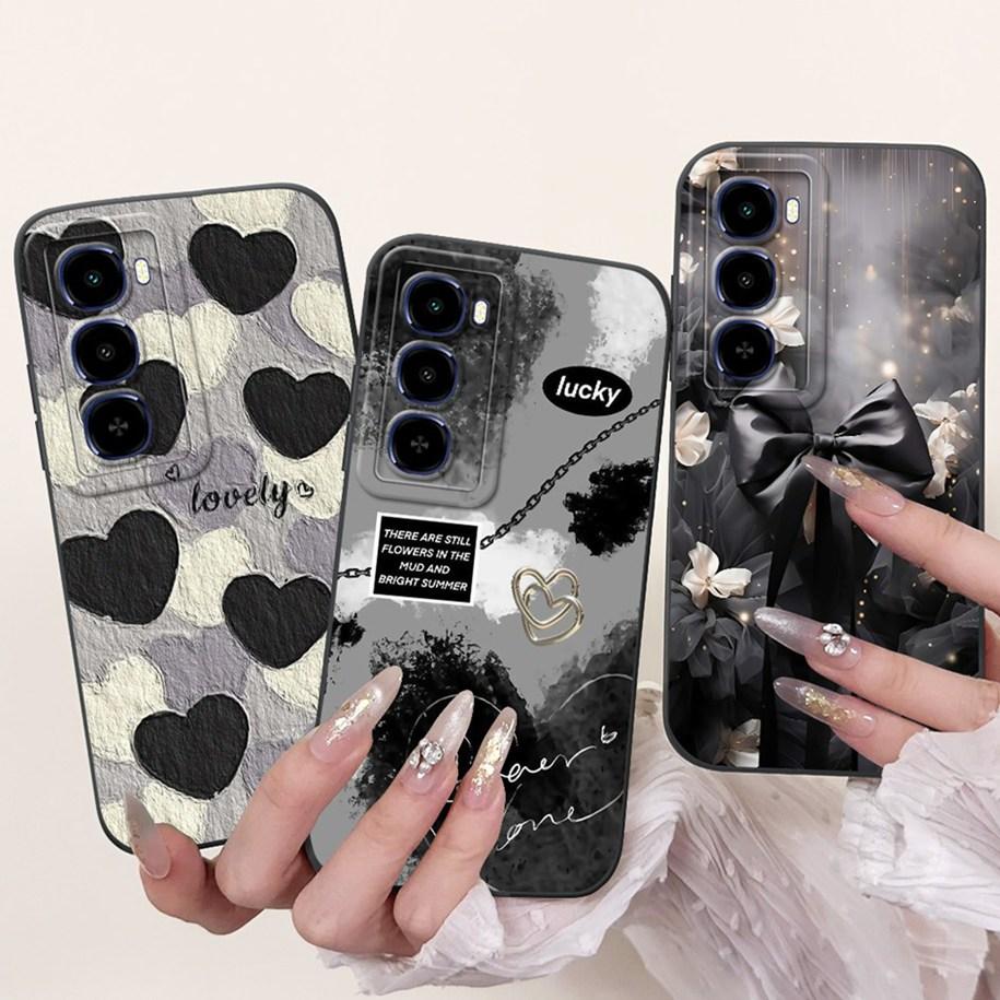 For Itel City 100 Case Luxury Sunset Marble Painted Soft Liquid Silicone Shockproof Cover For Itel City 100 2025 City100 4G Capa