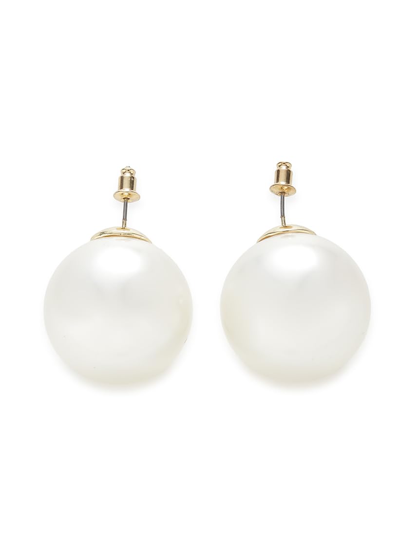 

Big Ball Earrings 13WGA255323WHTF