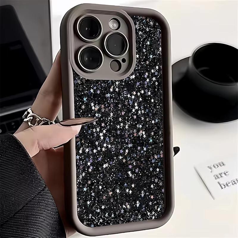 

Luxury Black Star Pattern Phone Case For Xiaomi Mi 15 T Pro 14T 13T 12T Mi 17 Pro 15 14 13 12 11 Lite 5G Soft Silicone Cover Xiaomi 14