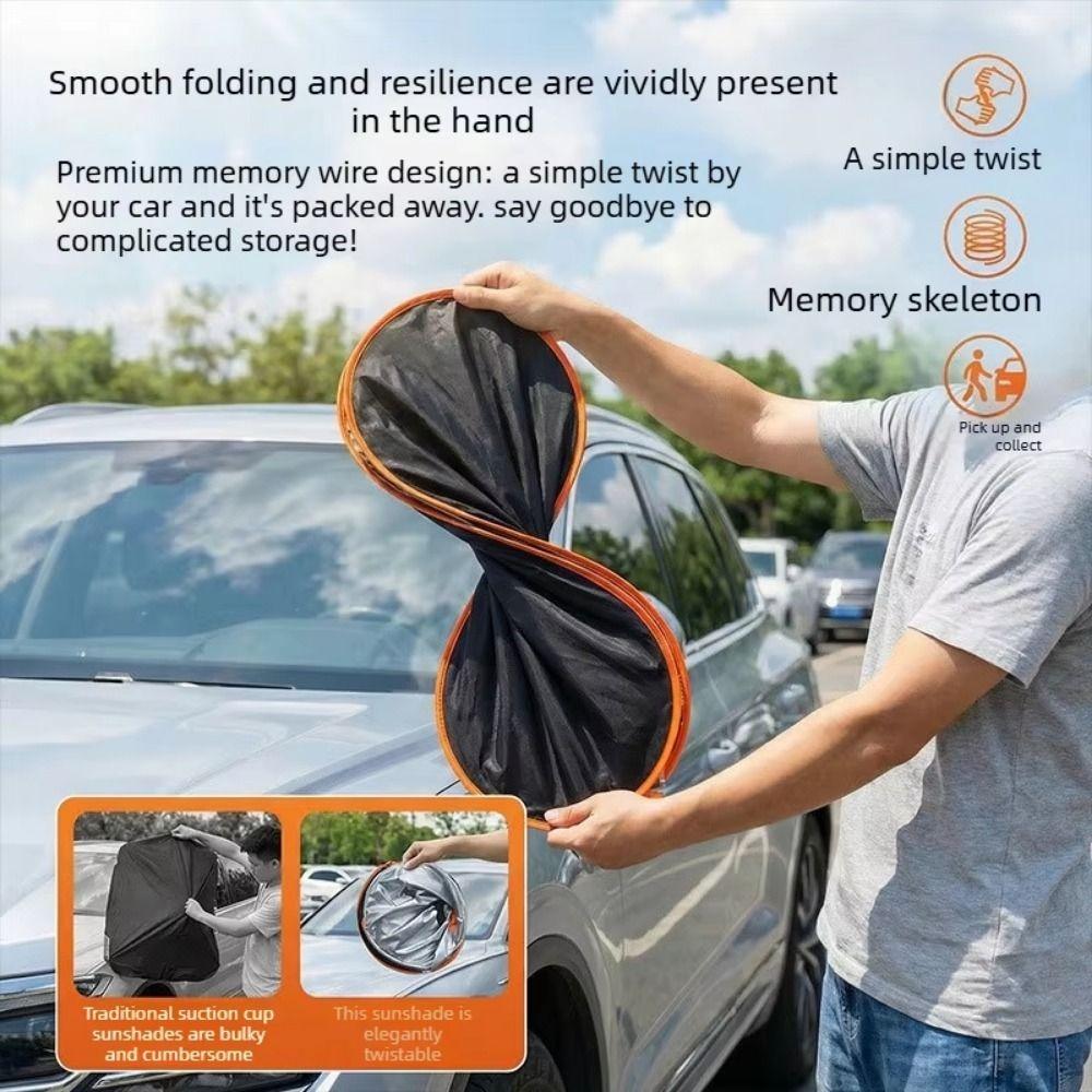 UV Protection Windshield Sunshade Reflective Car Front Window Auto Sun Visor  Windshield Protector