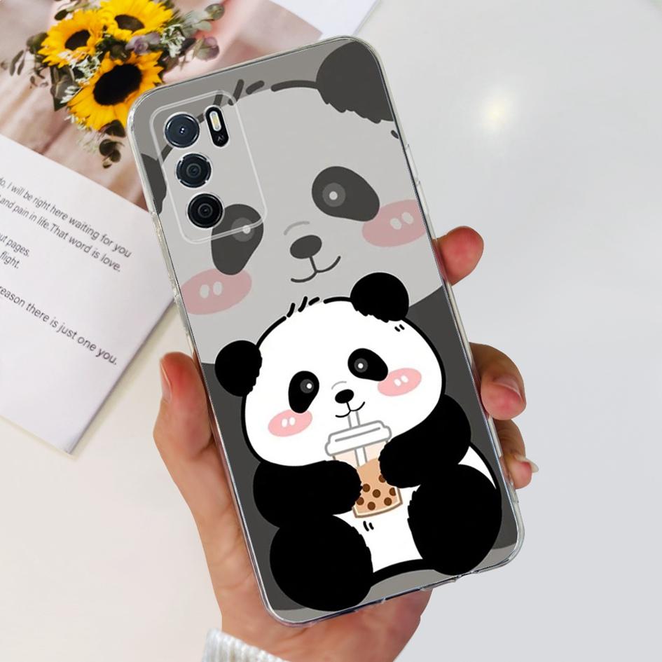 For OPPO A54S Case CPH2273 Back Cover Luxury Marble Cartoon Soft Silicone Phone Case For OPPO A16 CPH2269 A16S CPH2271 Funda New