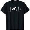 Funny Westie Heartbeat Design Dog Owner T-Shirt, Long Sleeve Shirt, Sweatshirt, Hoodie