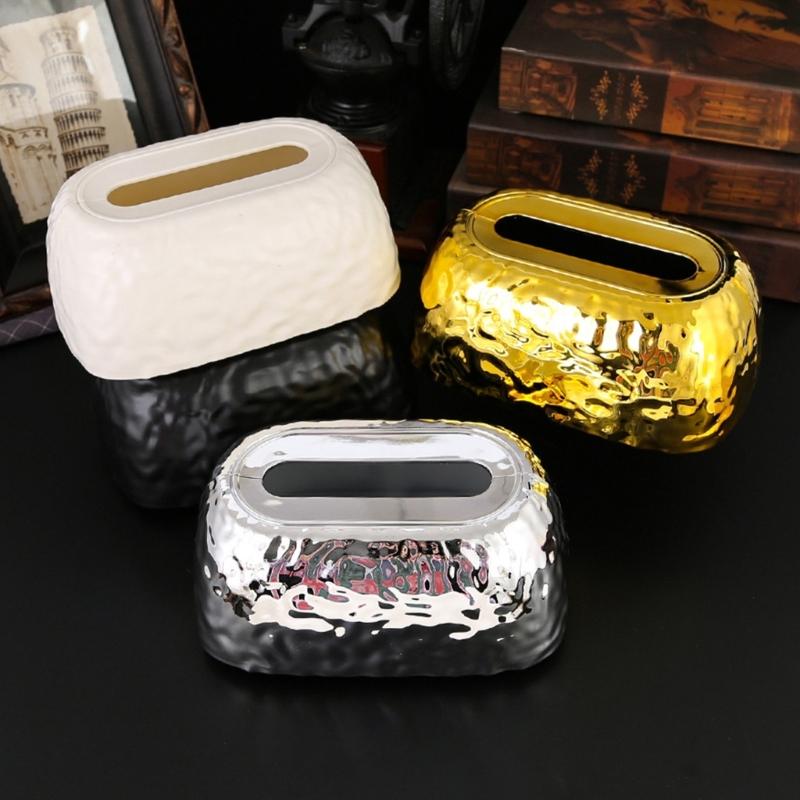 Durable Shatterproof Acrylic Tissue Holder Ideal for Family Household Use with Children Pets Ensuring Impact Resistance
