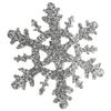 Snowflake Barrettes Studded Christmas Glitter Elegant Snowflake Hair Clip Christmas for Women, Snowflake