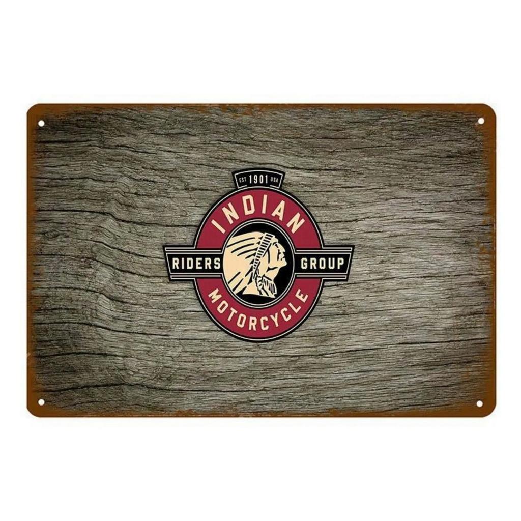 Metal Tin Signs American Motorcycles Wall Decoration Plaque Vintage Poster Iron Painting for Man Cave Home Cafe Garden Club Bar