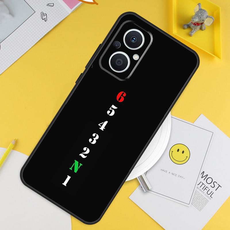 Motorcycle Gear For OPPO Reno 14F 13F 12F 11F 13 12 11 10 14 Pro 7 8 Lite 8T OPPO Find X5 X6 X8 X9 Pro Case