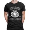 Temmie College Undertale T Shirt for Men Pure  Leisure T-Shirt O Neck Game Tee Shirt Short Sleeve Clothes Adult