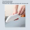 PP Silicone Material Lunch Container 3 Side Clips Food Snack Storage Sandwich Holder  For Work