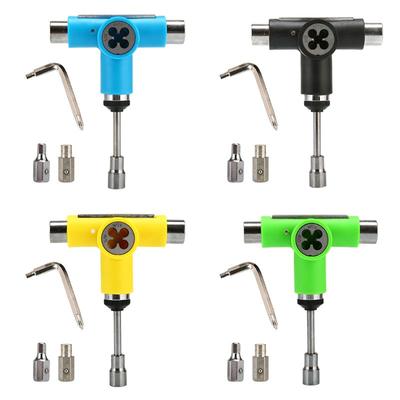 Multi-Function Skateboard Tools All In One Y and for T for Head Spanner Screwdriver Durable Steel Hand Tool for Skateboa