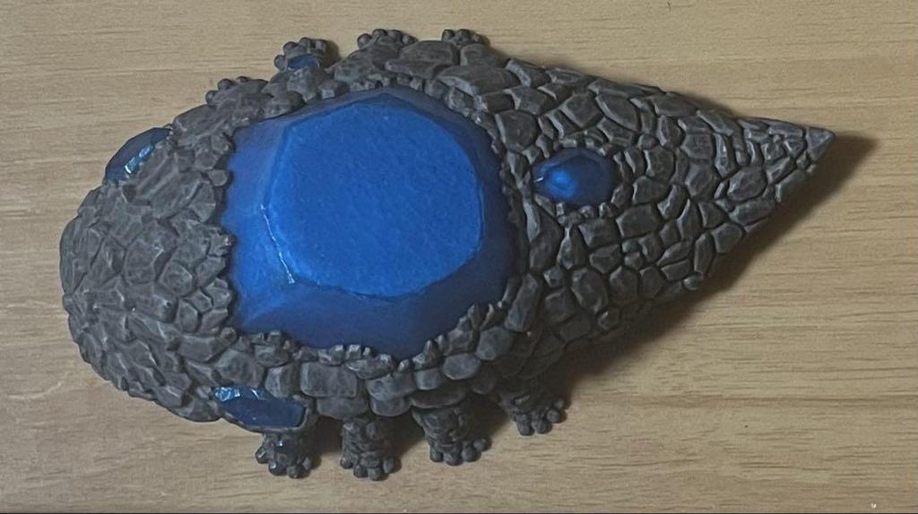 [USED] DARK SOULS Stone Guardian (Crystal Lizard) 1/6 Scale Light-Up Statue